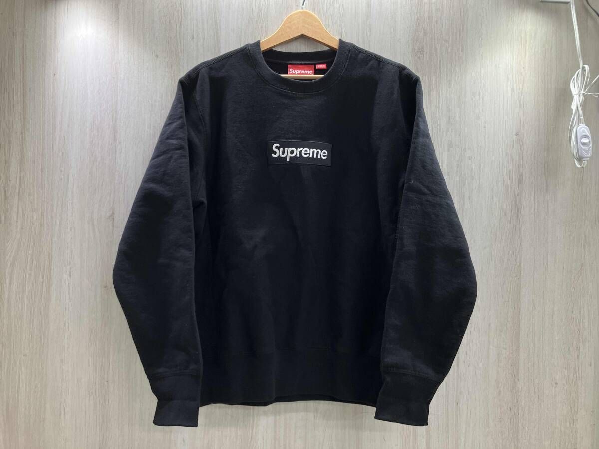 冬 Supreme シュプリーム スウェット Box logo カナダ製 ストリート 裏