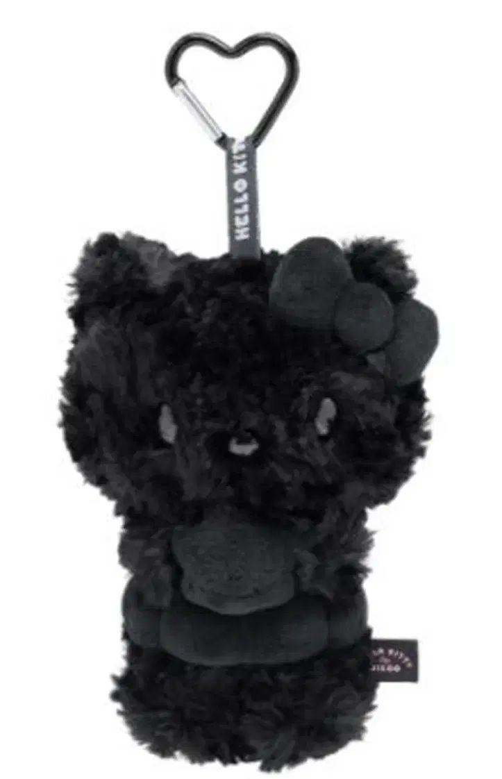 ハローキティ BLACKPINK ジス コラボ キーホルダー (ブラック