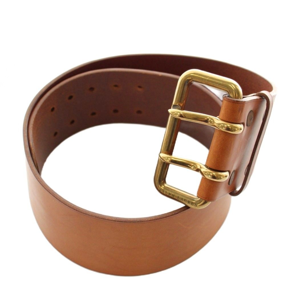 ラルフローレン RALPH LAUREN ヴィンテージ ベルト バックル レザー