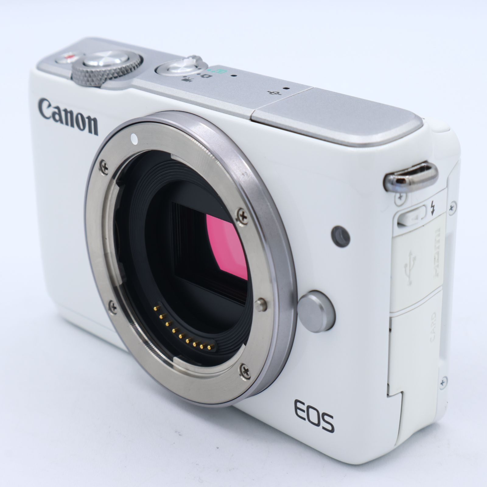 Canon キヤノン EOS M10 ダブルズームキット(ホワイト) EF-M15-45mm EF