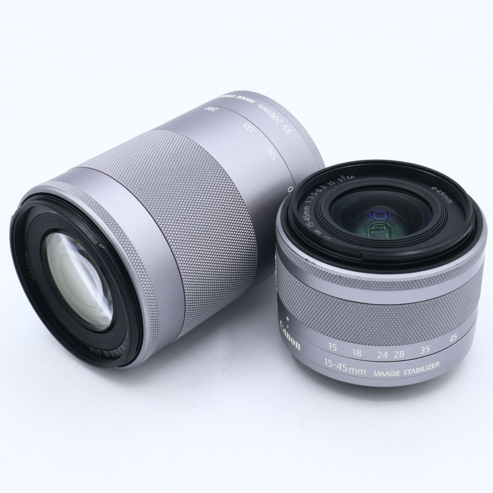 Canon キヤノン EOS M10 ダブルズームキット(ホワイト) EF-M15-45mm EF