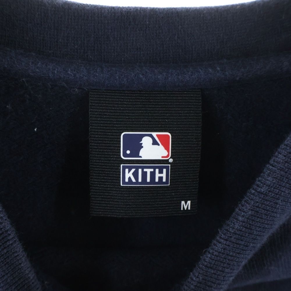 KITH (キス) MLB New York Yankees Logo Crewneck Sweatshirt