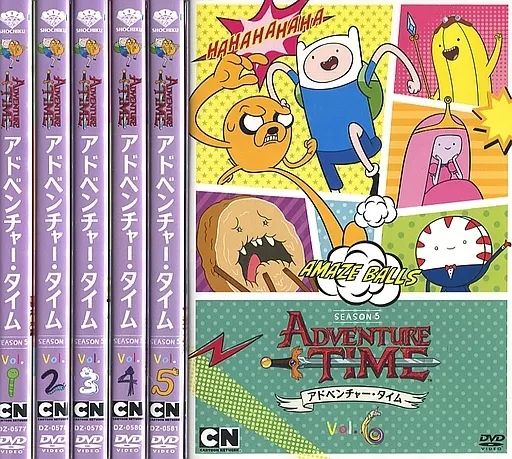 中古】アニメDVD アドベンチャー・タイム SEASON 5 全6巻セット - メルカリ