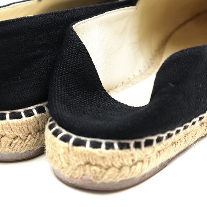 美品】CHANEL シャネル エスパドリーユ スリッポン レディース サイズ