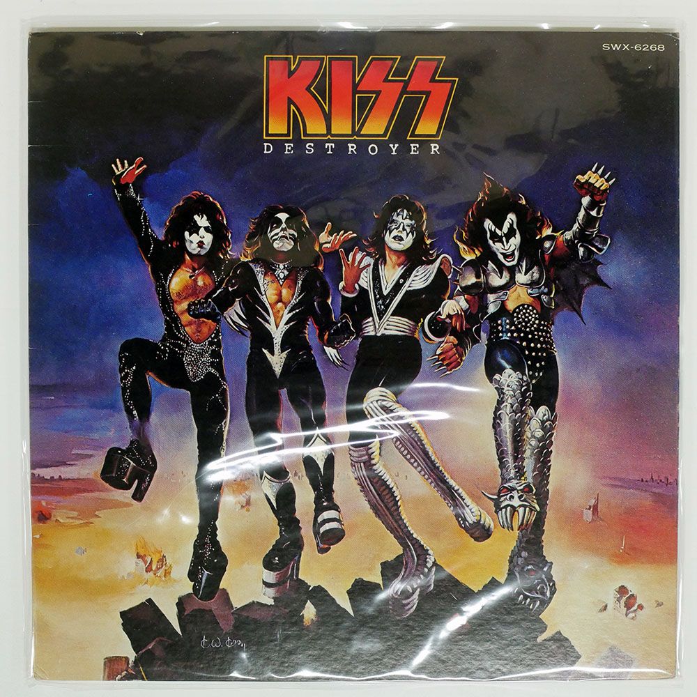 国内盤 KISS/DESTROYER/CASABLANCA SWX6268 LP - メルカリ