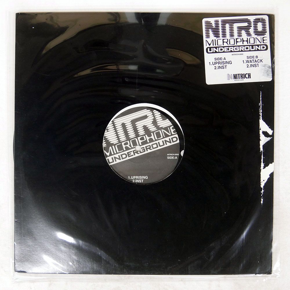 国内盤 NITRO MICROPHONE UNDERGROUND/UPRISING/WATACK/NITRICH