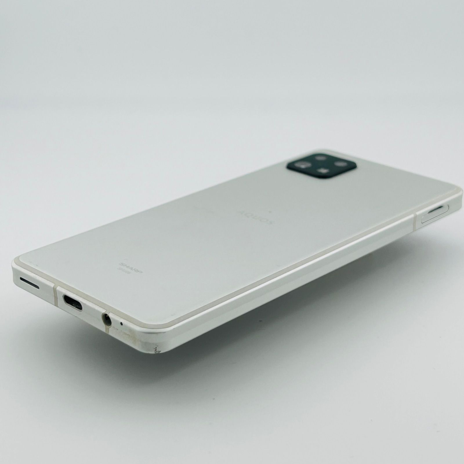 バッテリー良好 AQUOS sense6 64GB シルバー SIMフリー(simロック解除