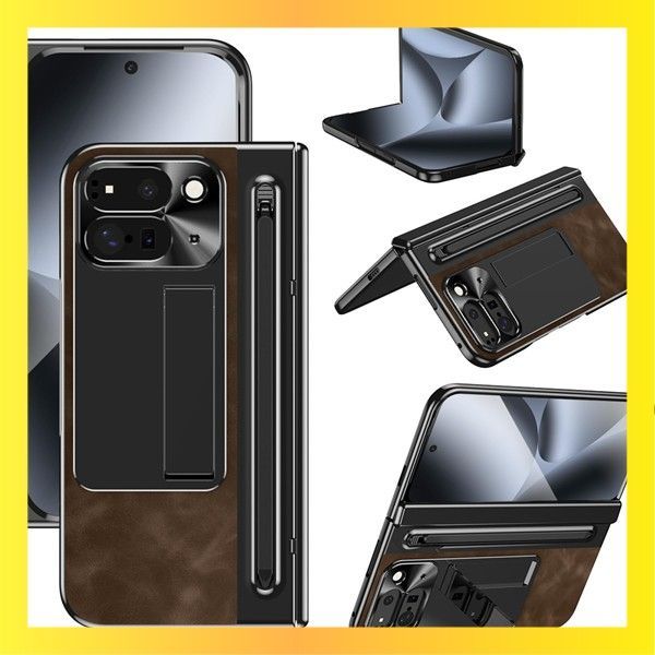 ☆送料無料☆Color:ダークブラウン NINKI コンパチブル Google Pixel