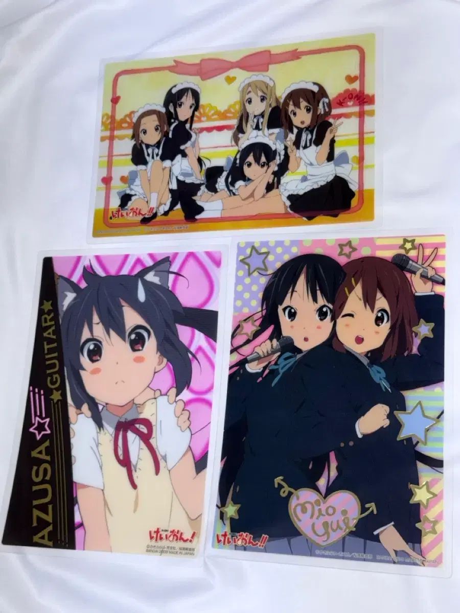 けいおん！ A5 BIGクリアカード クリアポスター 3種 まとめ - メルカリ