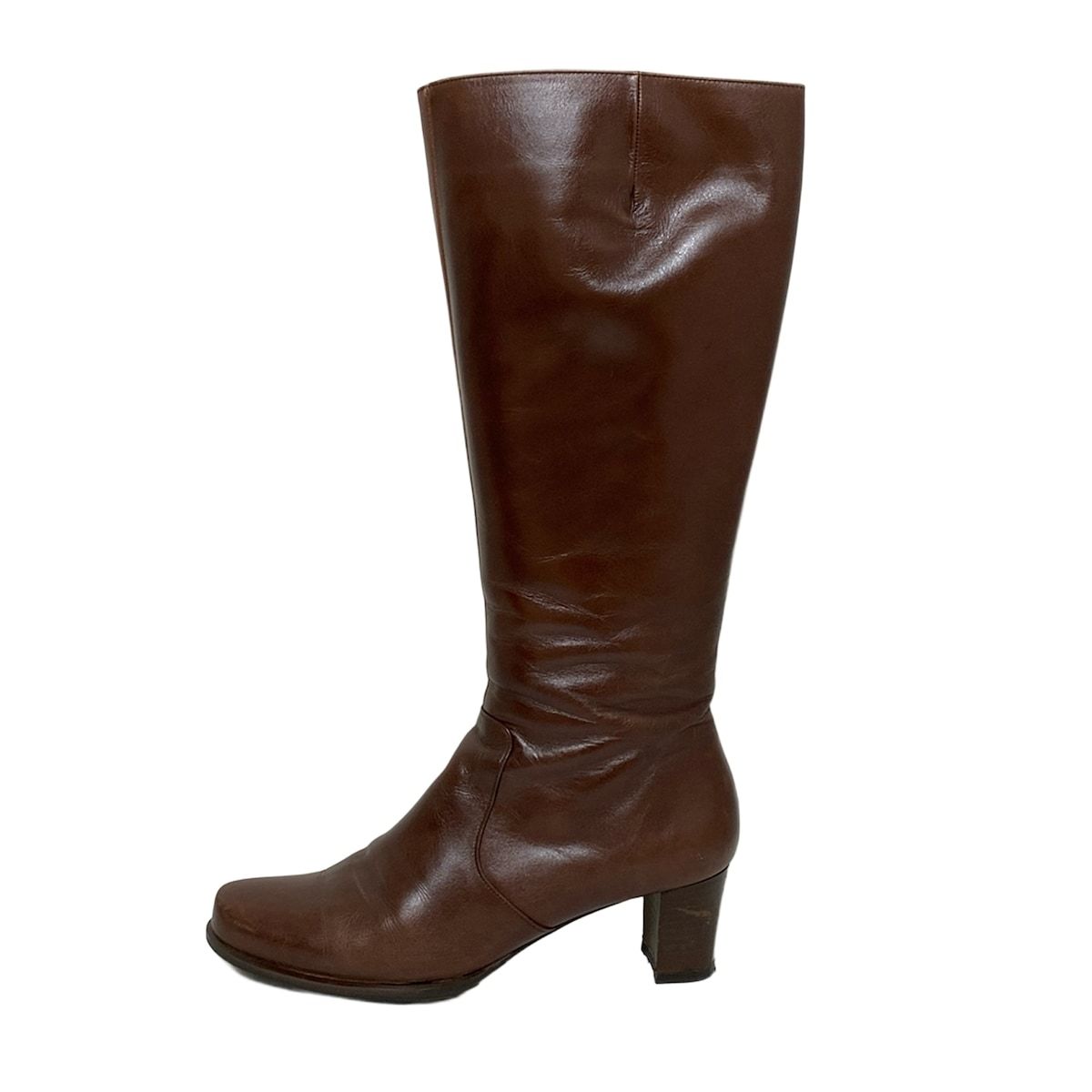 REGAL(リーガル) ロングブーツ 24 レディース - ダークブラウン アウト