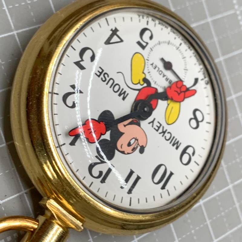 H451 未使用可動 ブラッドレイ社（Bradley Time）ミッキーマウス