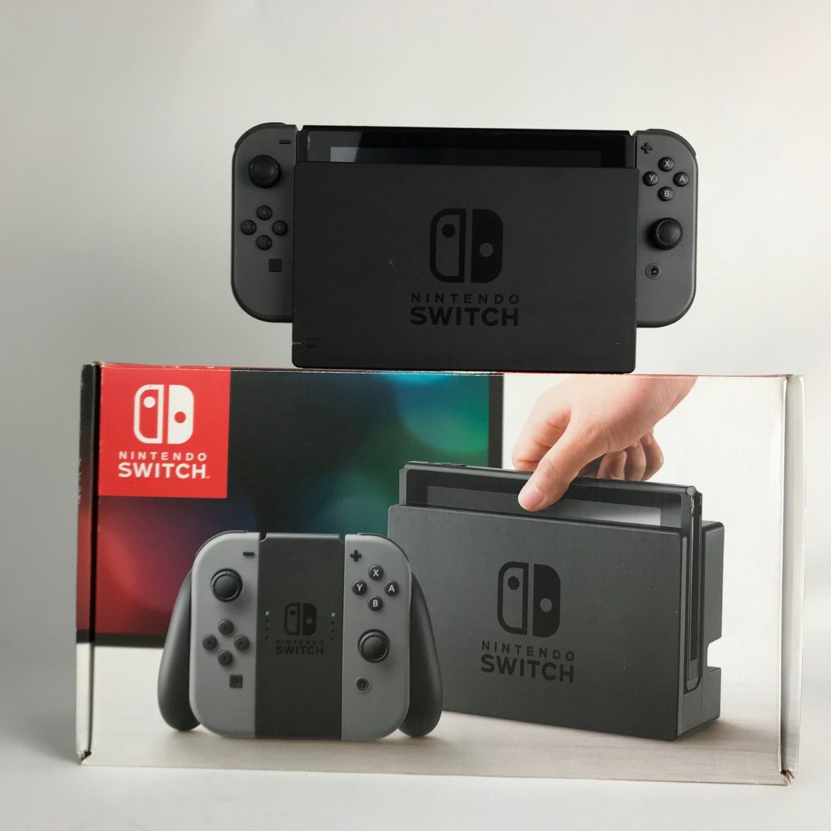 □□Nintendo Switch ニンテンドースイッチ本体 HAC-001 ブラック