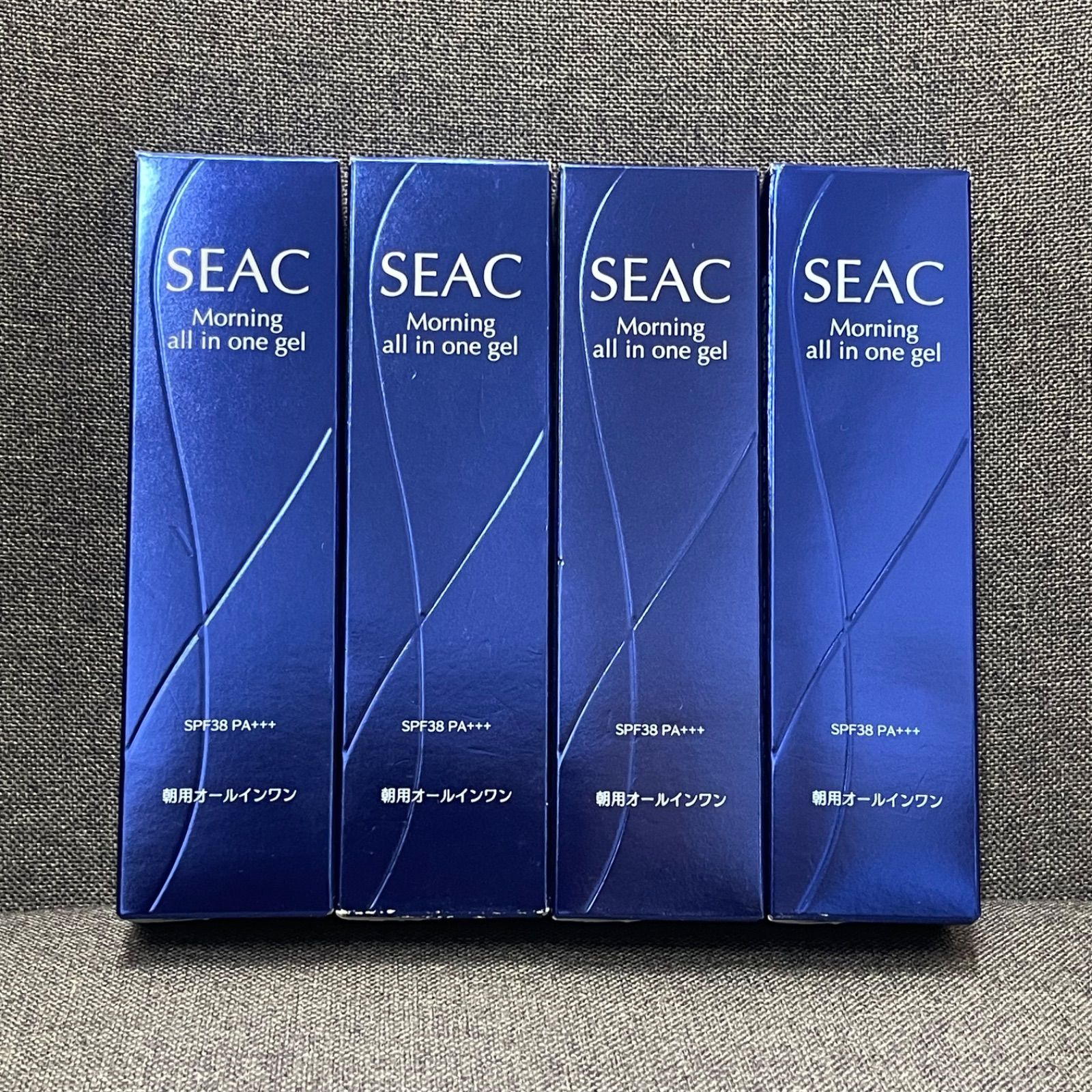 NPA】未開封品 SEAC シーク 朝用オールインワンゲルクリーム 50g 4箱