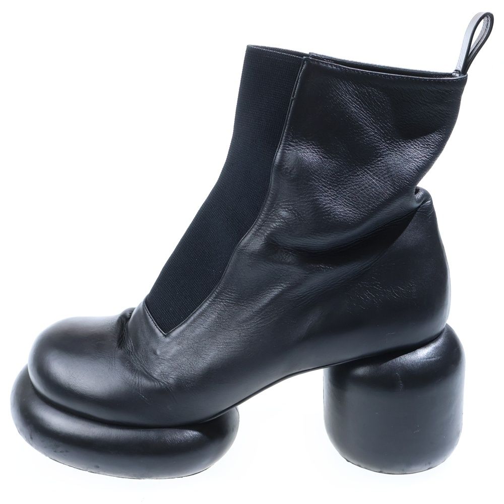 JIL SANDER (ジルサンダー) Chunky Heel Platform Sole Ankle Boots