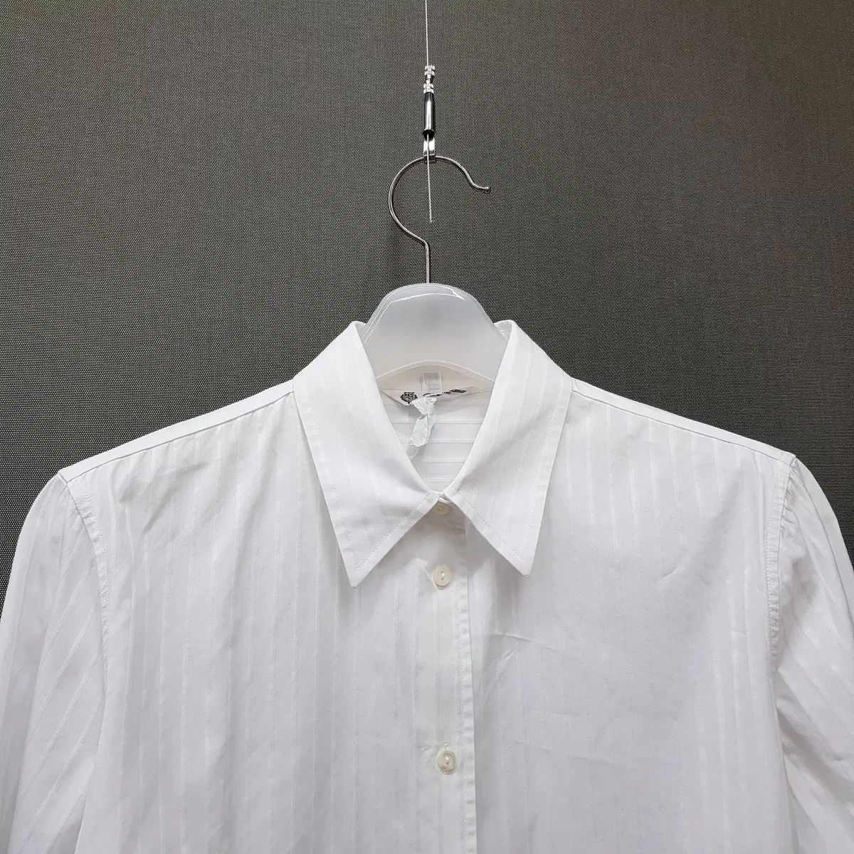 ロロ・ピアーナ Loro Piana ストライプ コットン シャツ サイズ46