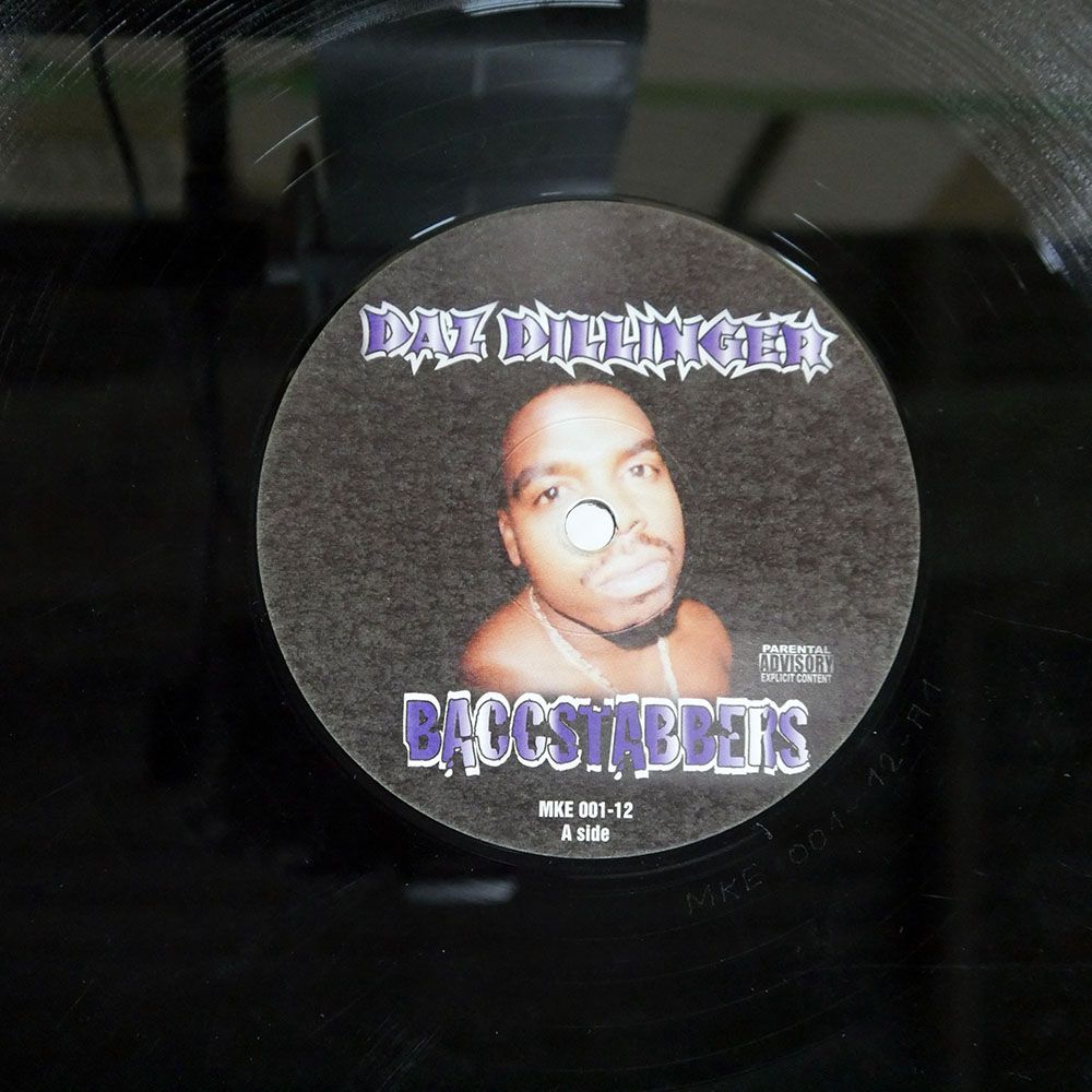 ジャンク,米 US盤 DAZ DILLINGER/BACCSTABBERS/BLACK CLAW MKE00112 LP