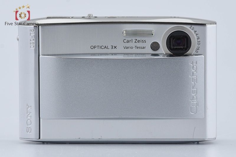 中古】SONY ソニー Cyber-Shot DSC-T5 シルバー コンパクトデジタル