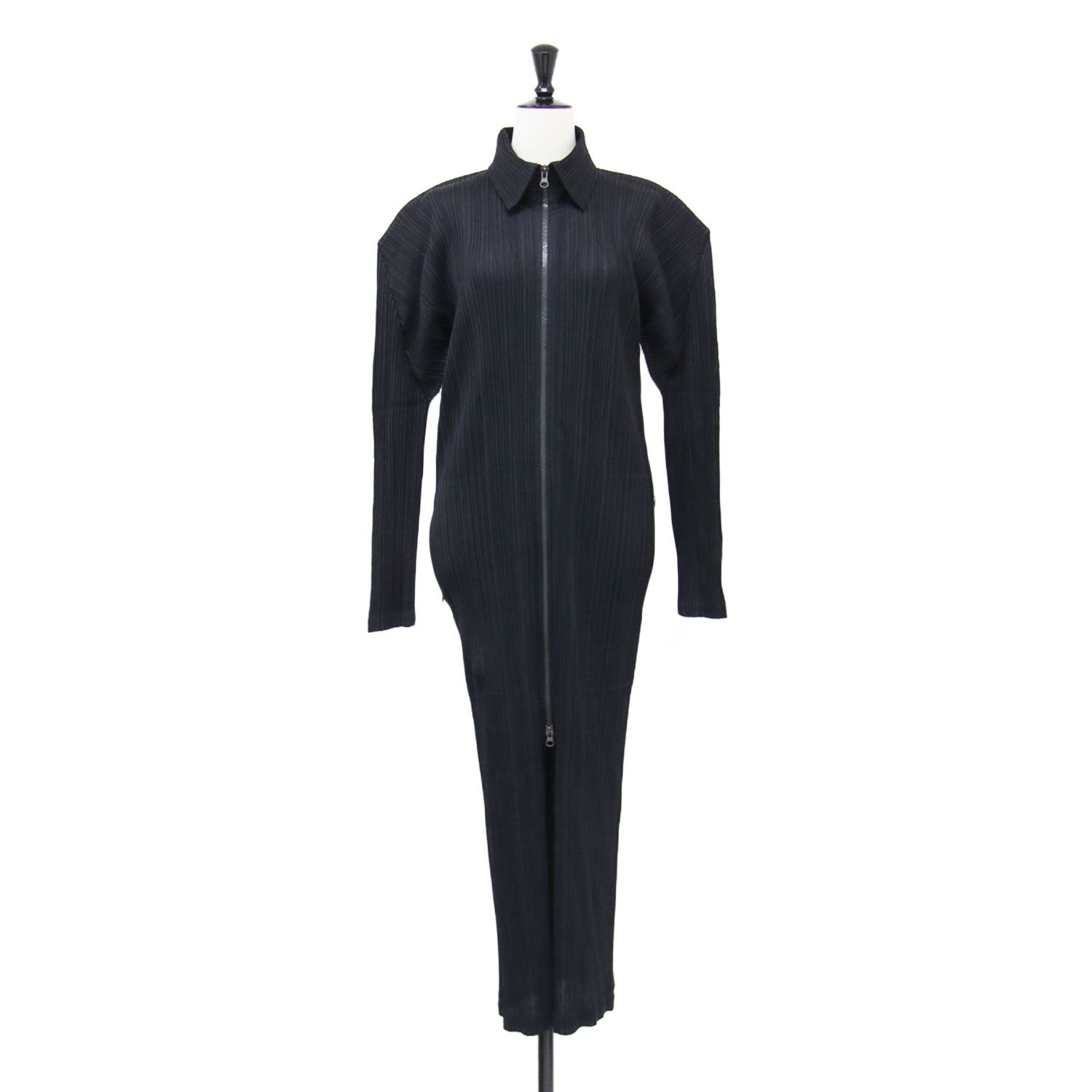 PLEATS PLEASE プリーツプリーズ ワンピース ブラック 黒 サイズ:3(L