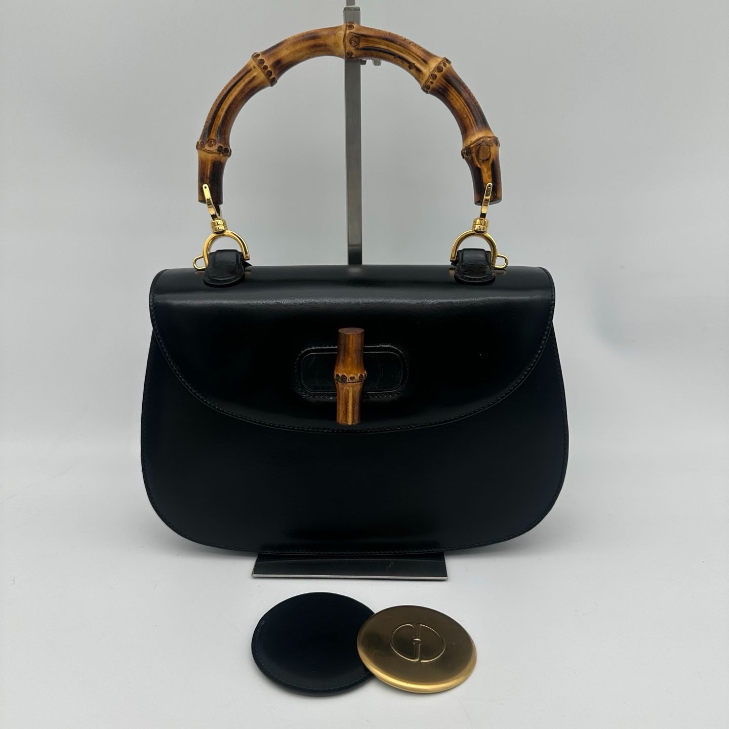 GUCCI グッチ バンブー ハンドバッグ ミニバッグ 2WAY ショルダー