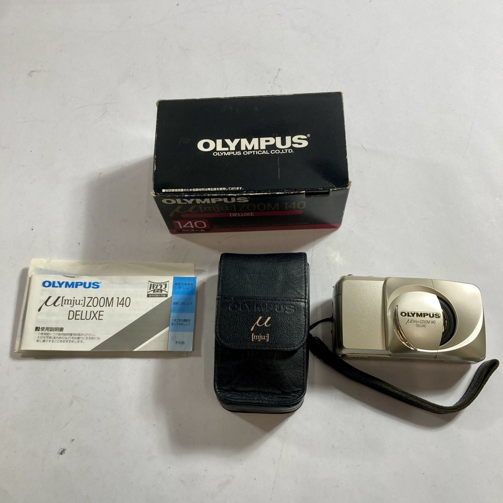 ☆ OLYMPUS オリンパス μ M ZOOM 140 DELUXE コンパクトフィルムカメラ