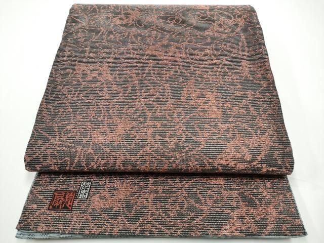 平和屋着物○国際的伝統工芸作家 十二代・藤林徳扇 苑寿 両面 太鼓柄