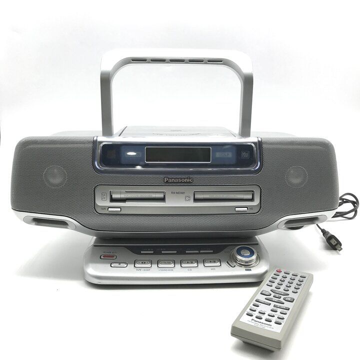 良品 Panasonic パナソニック RX-MDX81 CD MD ラジカセ 生活 家電