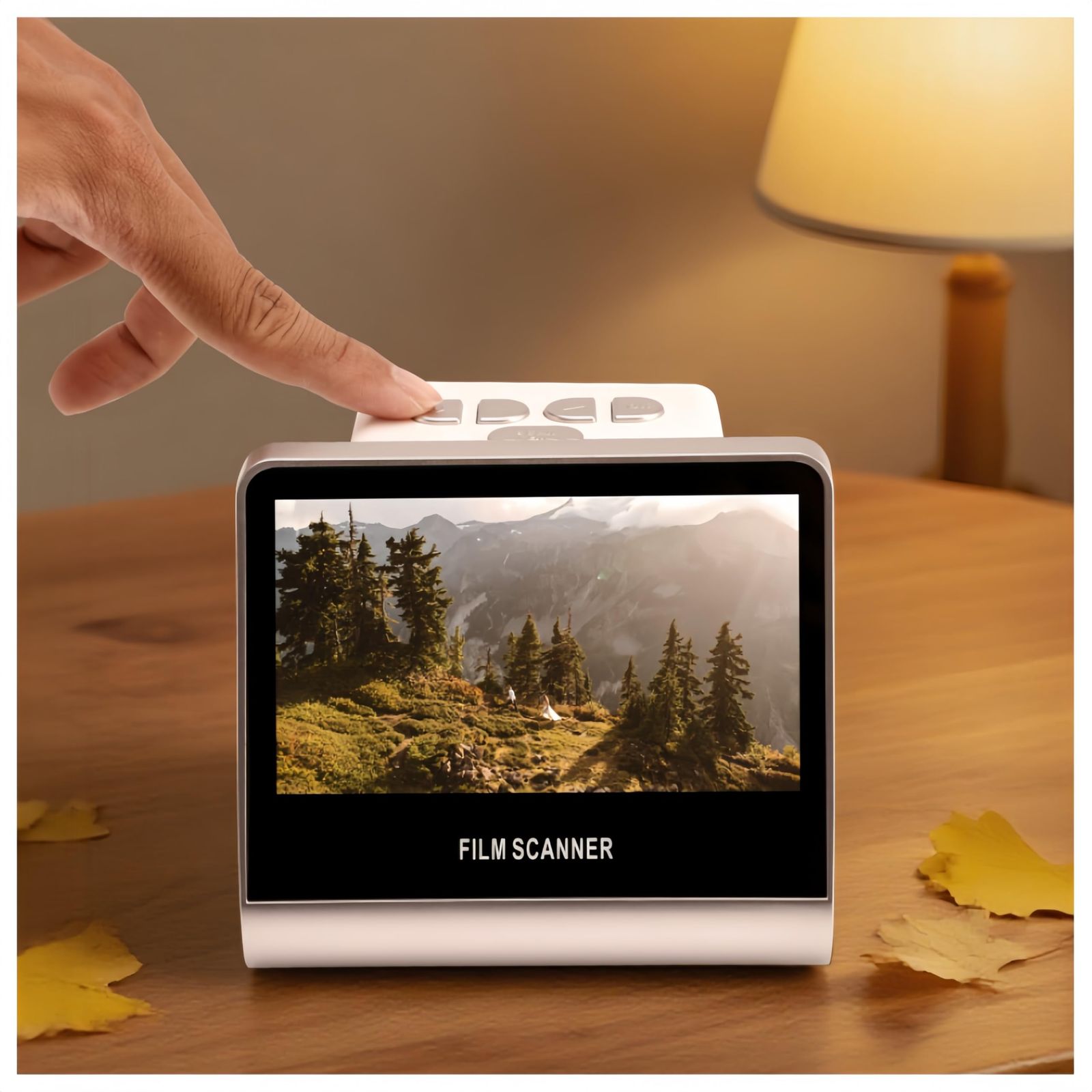 フィルムスキャナー ネガフィルム 1400万/2200万画素 5インチ