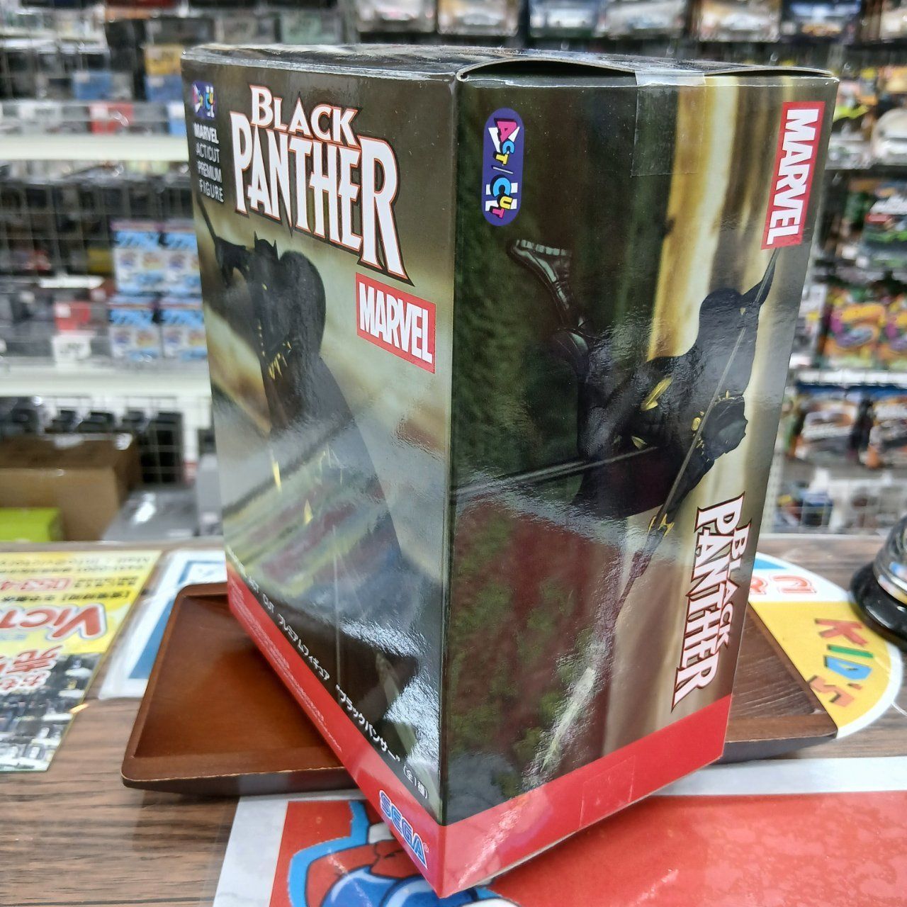 新品未開封品 SEGA MARVEL ACT/CUT プレミアムフィギュア BLACK