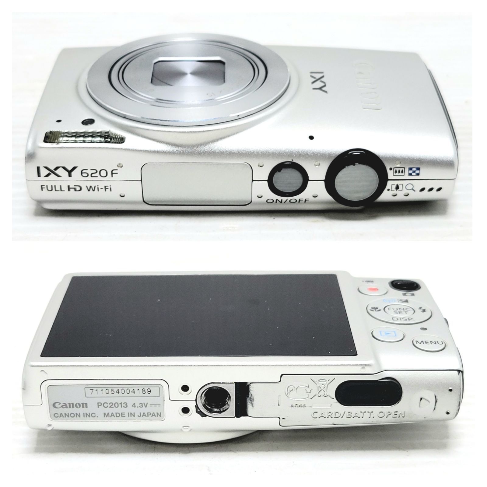正常動作品】Canon IXY 620F シルバー デジタルカメラ - メルカリ