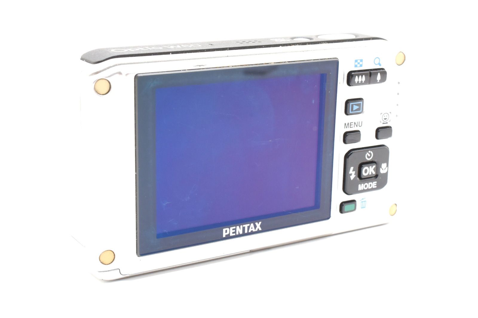 ペンタックス PENTAX Optio W60 オーシャンブルー SDカード付き - メルカリ