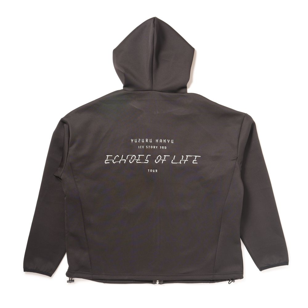 新品未開封 Echoes of Life ジップパーカー 羽生結弦 黒 ブラック M