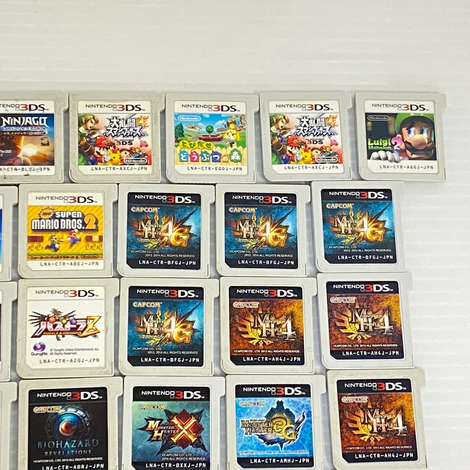 □ニンテンドー3DSソフト 50本 まとめ [Nintendo 3DS] ジャンク品