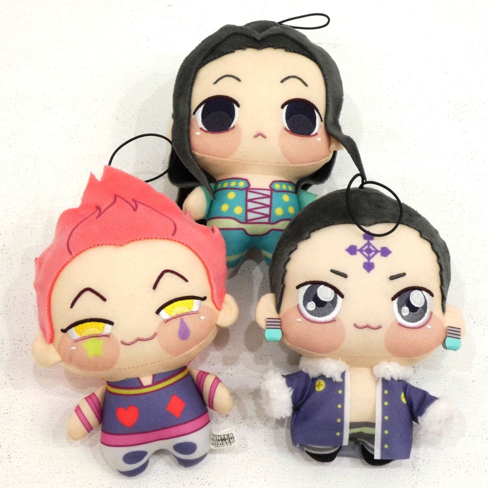 小牧店】タグなし HUNTER × HUNTER クロロ ヒソカ イルミ ちょぴぬい