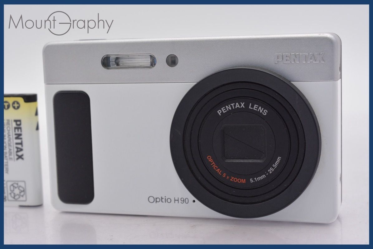 ☆良品☆ ペンタックス PENTAX Optio H90 5x バッテリー付属 同梱可