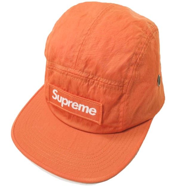 SUPREME シュプリーム 17AW アメリカ製 Washed Nylon Camp Cap