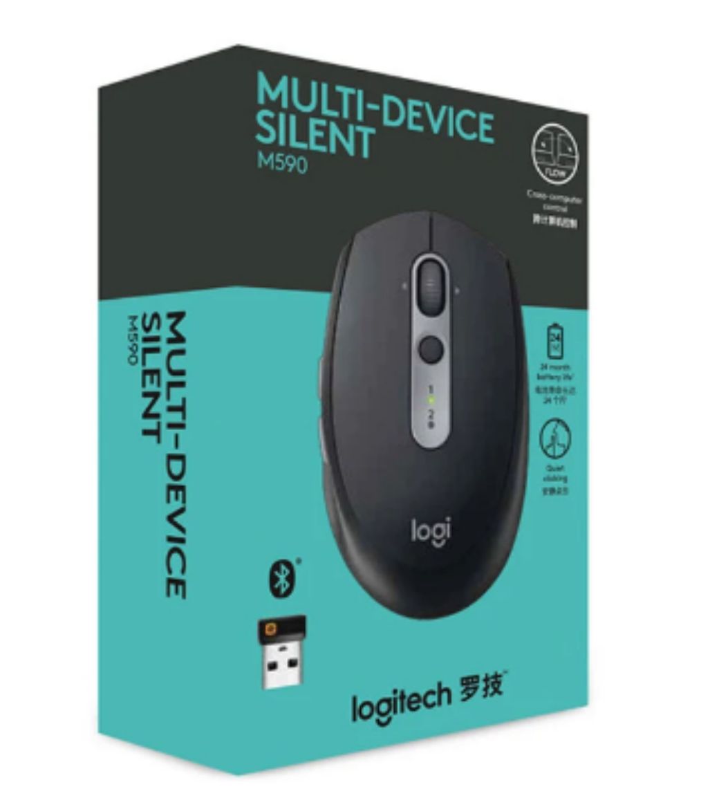 新品 ロジクール M590 静音マウス ワイヤレス Bluetooth Unifying 7