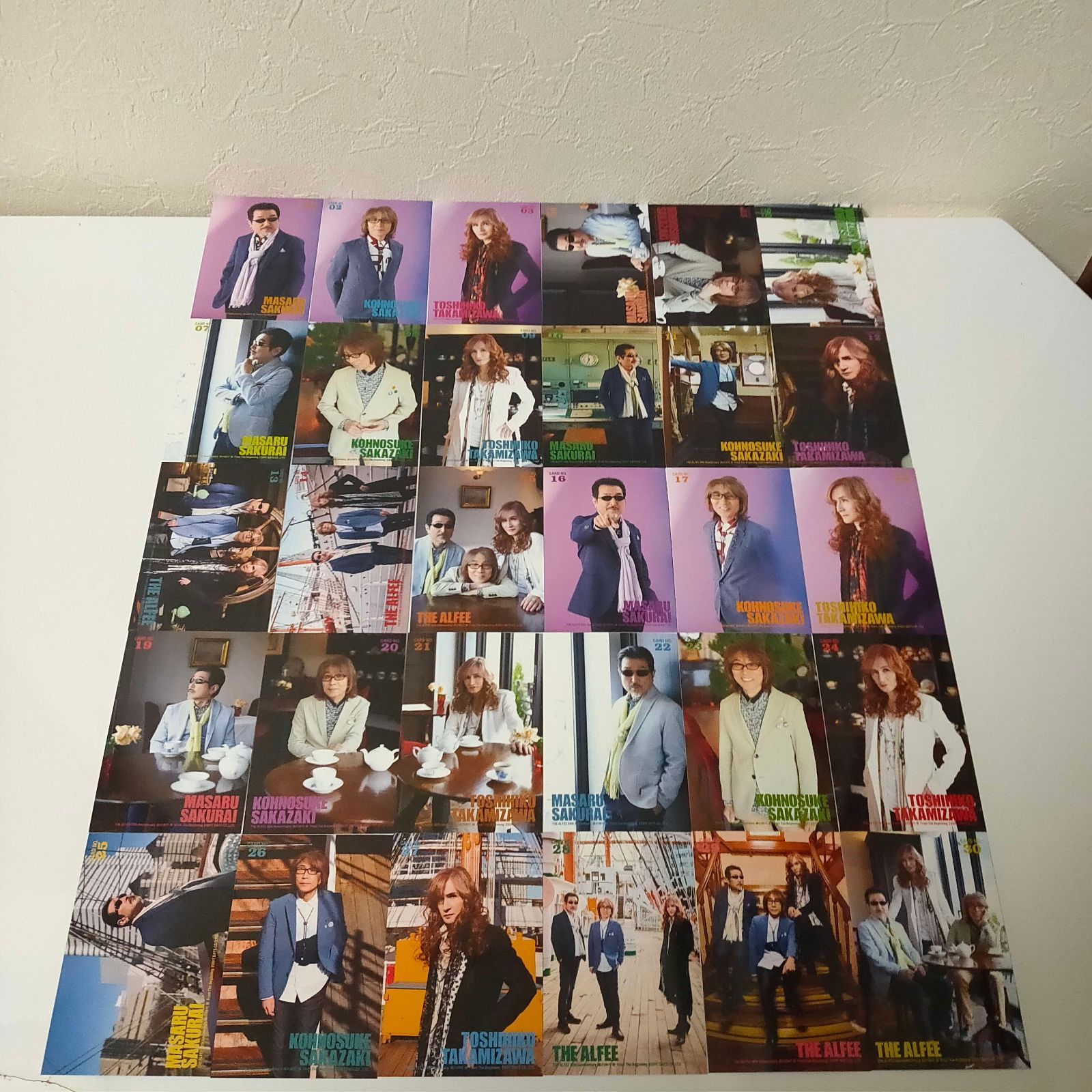 ☆安心の匿名配送☆ THE ALFEE 2024 風の時代 春 グッズ トレカ 全30種