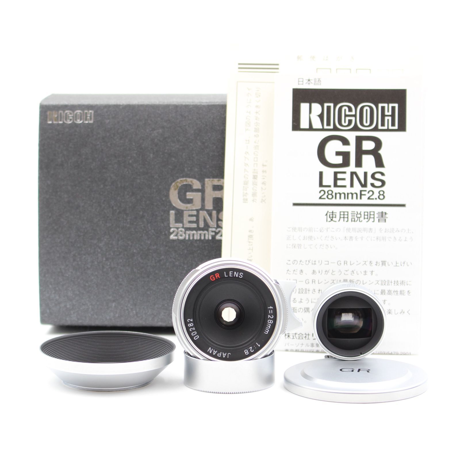 RICOH GR LENS 28mm F2.8 シルバー Lマウント L39