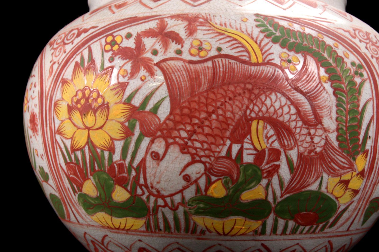 山田真萬 呉須絵壺「魚群」 山田真萬 呉須絵壺「魚群」 - メルカリ