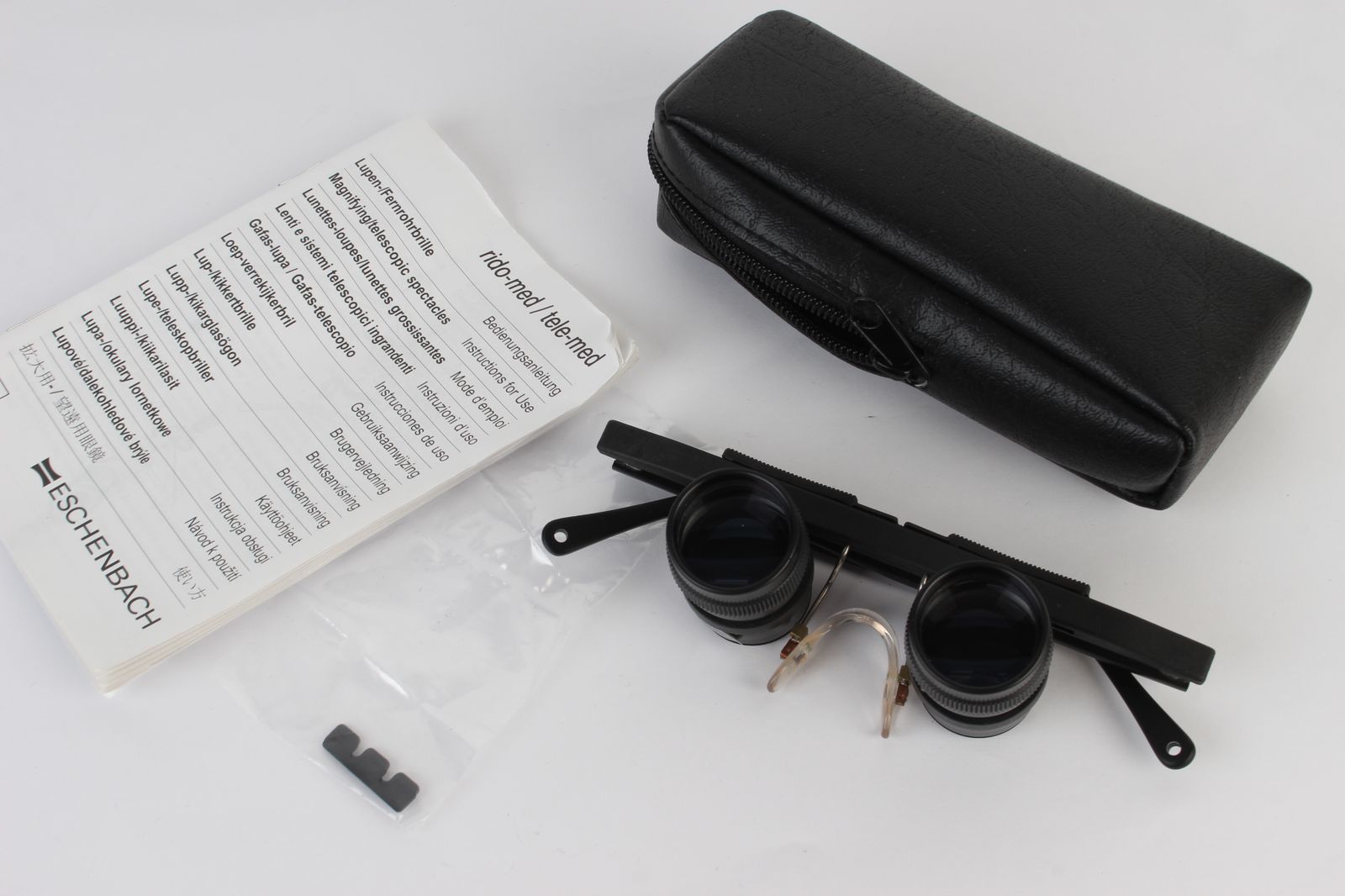 エッシェンバッハ テレメッド 4倍 16344 メガネ型双眼ルーペ