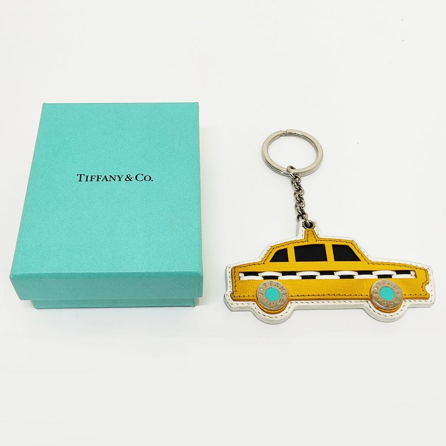 併売商品※TIFFANY&Co.【ティファニー】タクシー キーホルダー イエロー