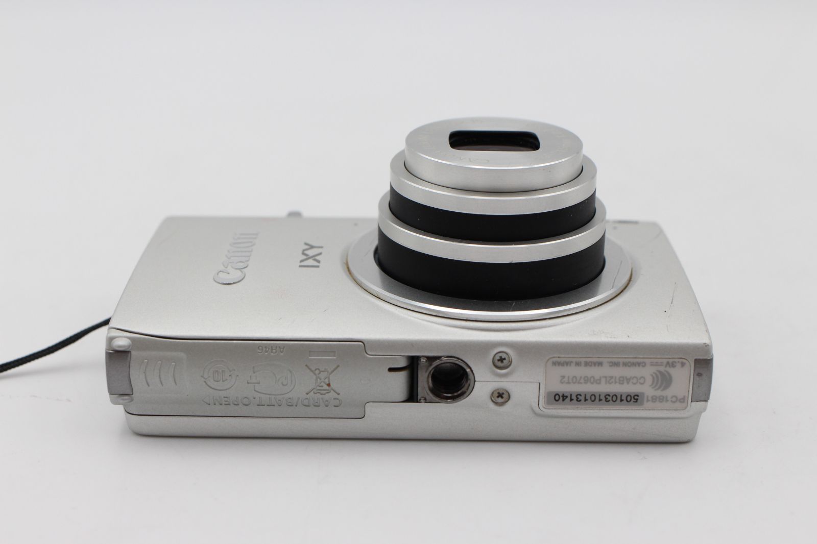 ジャンク】Canon IXY DIGITAL 800 IS シルバー Junk Canon IXY DIGITAL