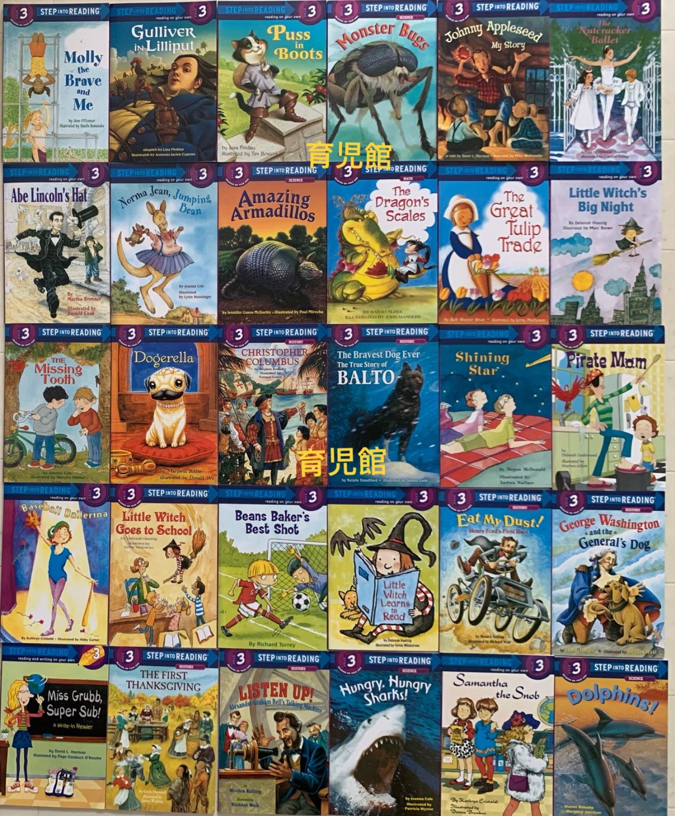 step ☆英語絵本30冊☆「Step into reading」レベル2セット into