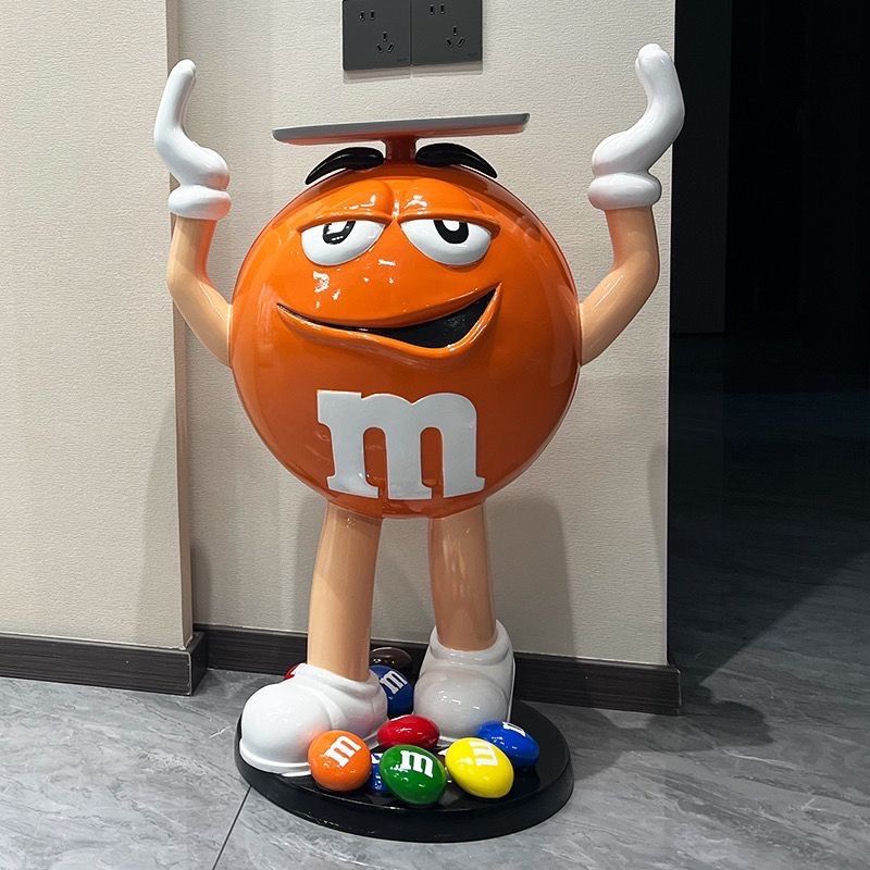 m&m's エムアンドエムズ ディスプレイ 改造 オレンジ 店頭用