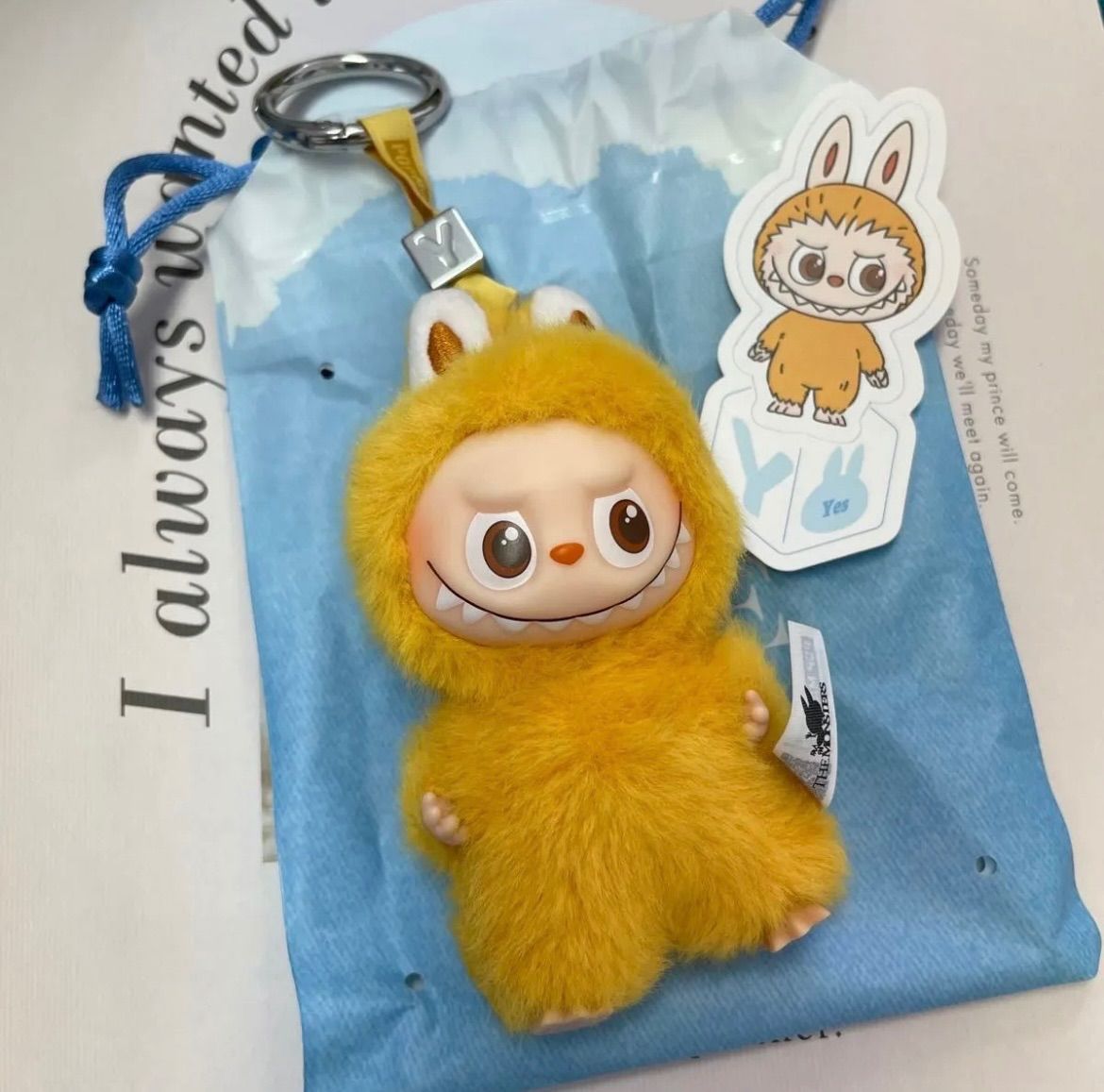 ラブブ PIN FOR LOVE ぬいぐるみ イニシャル Y LABUBU POPMART - メルカリ