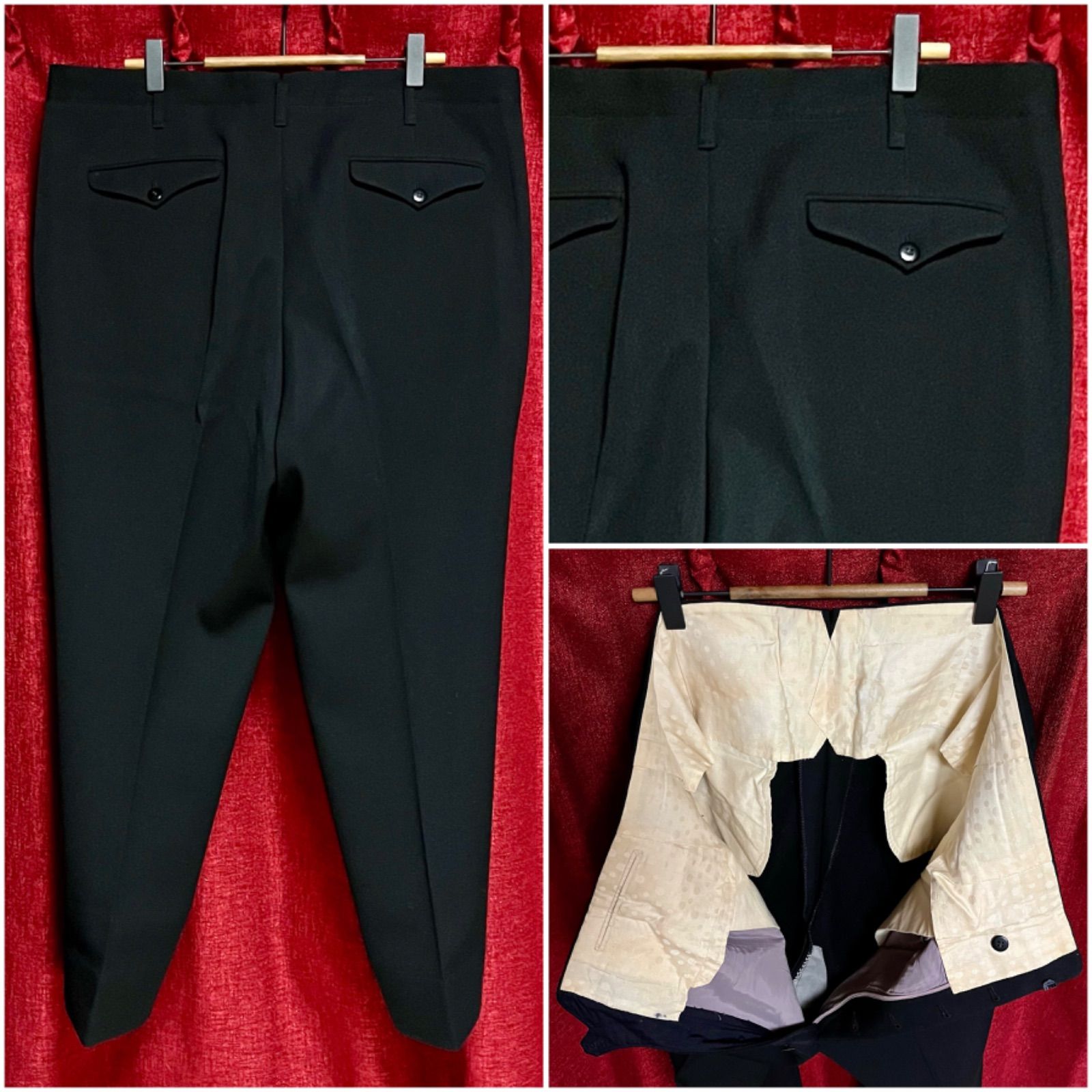 美品 50S～60S ヴィンテージ セットアップ 2ピース ダブル スーツ 無地