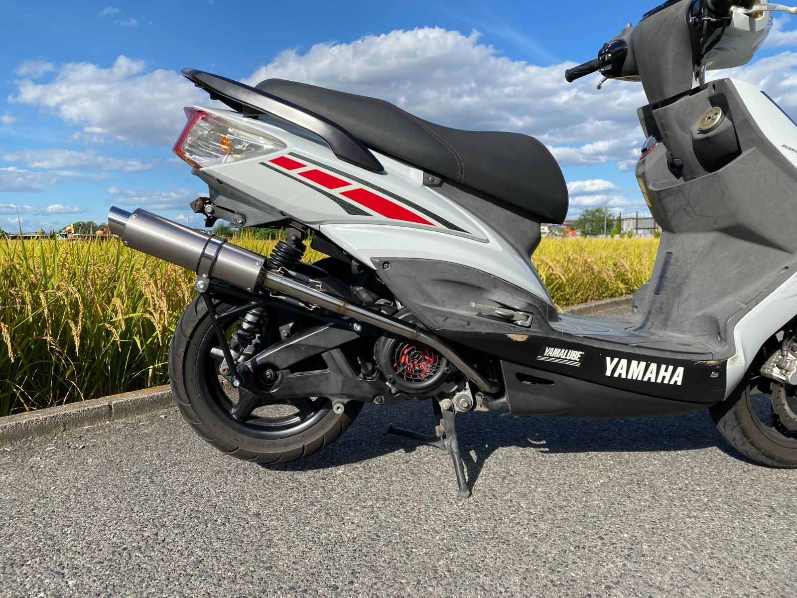 公式 ガレージ バル製 シグナスXマフラー 2025モデルバッフル付き