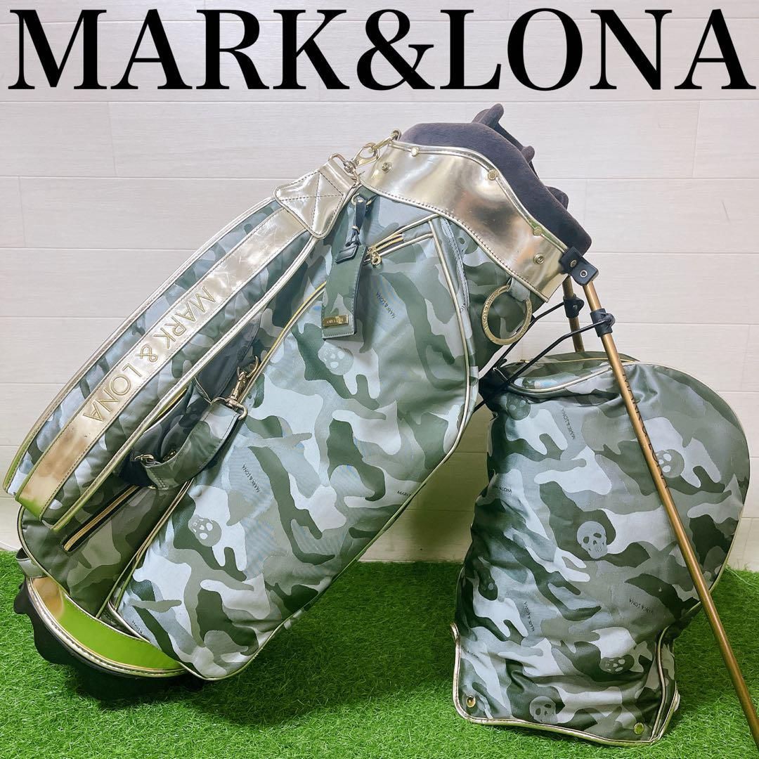 MARK & LONA カモフラージュ メンズゴルフシューズバッグ MARK & LONA