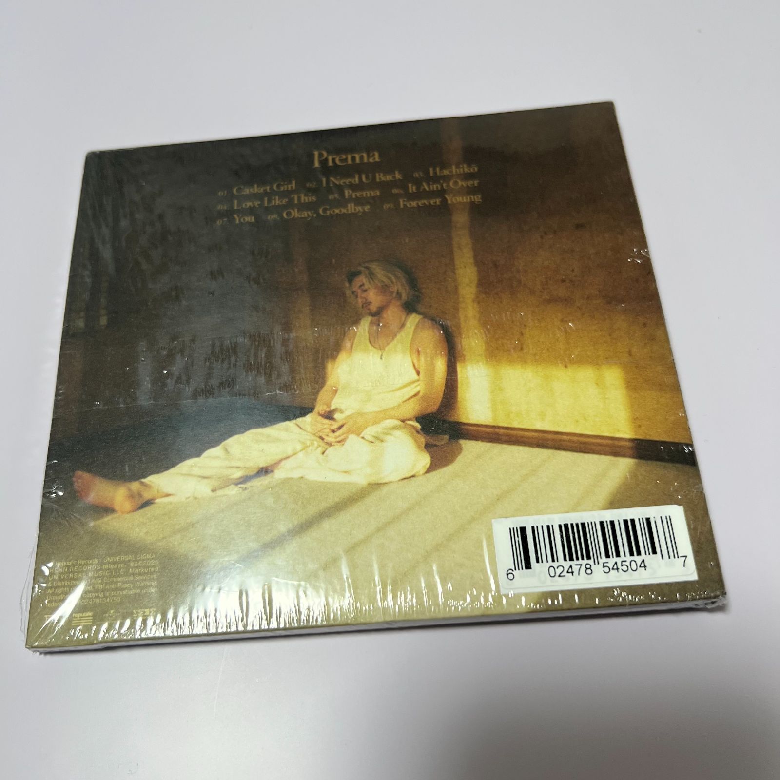 藤井風 Prema 直筆サイン入りブックレット付き US限定版CD アルバム