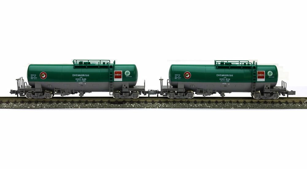 タキ1000（後期形） 日本石油輸送 ENEOS エコレールマーク付 8両セット